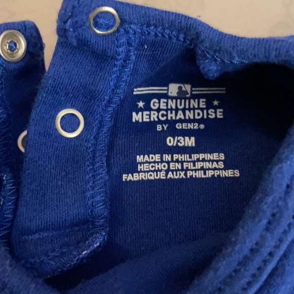 Dodgers onesies 0-3 months - Picture 3 of 3